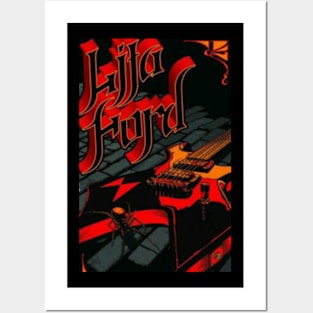 LITA FORD MERCH VTG Posters and Art